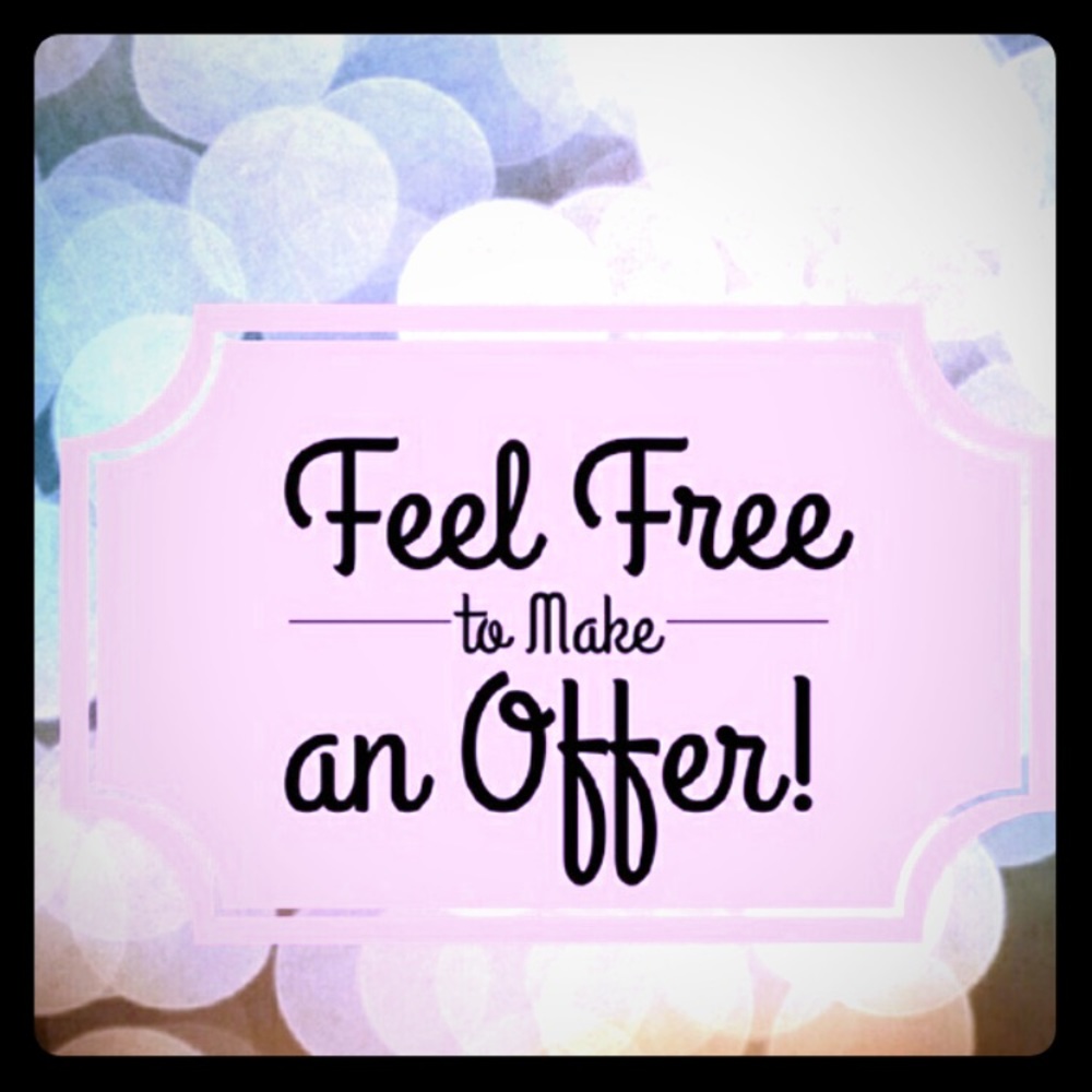 See something you like? Make an offer.